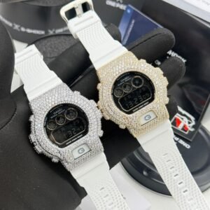 Casio G-Shock DW-6900 Stone Bezel Digital Watch