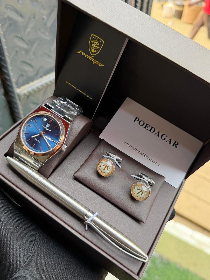 poedagar classic silver wristwatch poedagar classic silver wristwatch