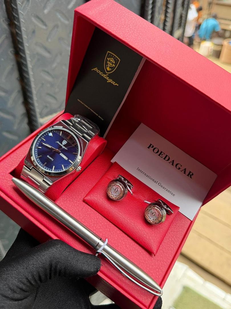 poedagar classic silver wristwatch poedagar classic silver wristwatch